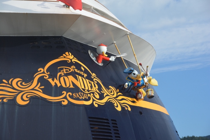 mascot on disney cruise ship
